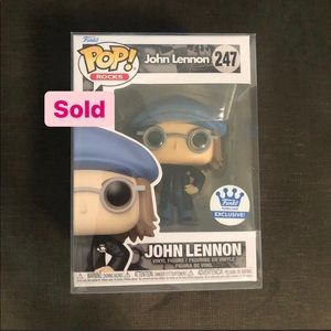 SOLD — Funko pop!  John Lennon in Peacoat #247